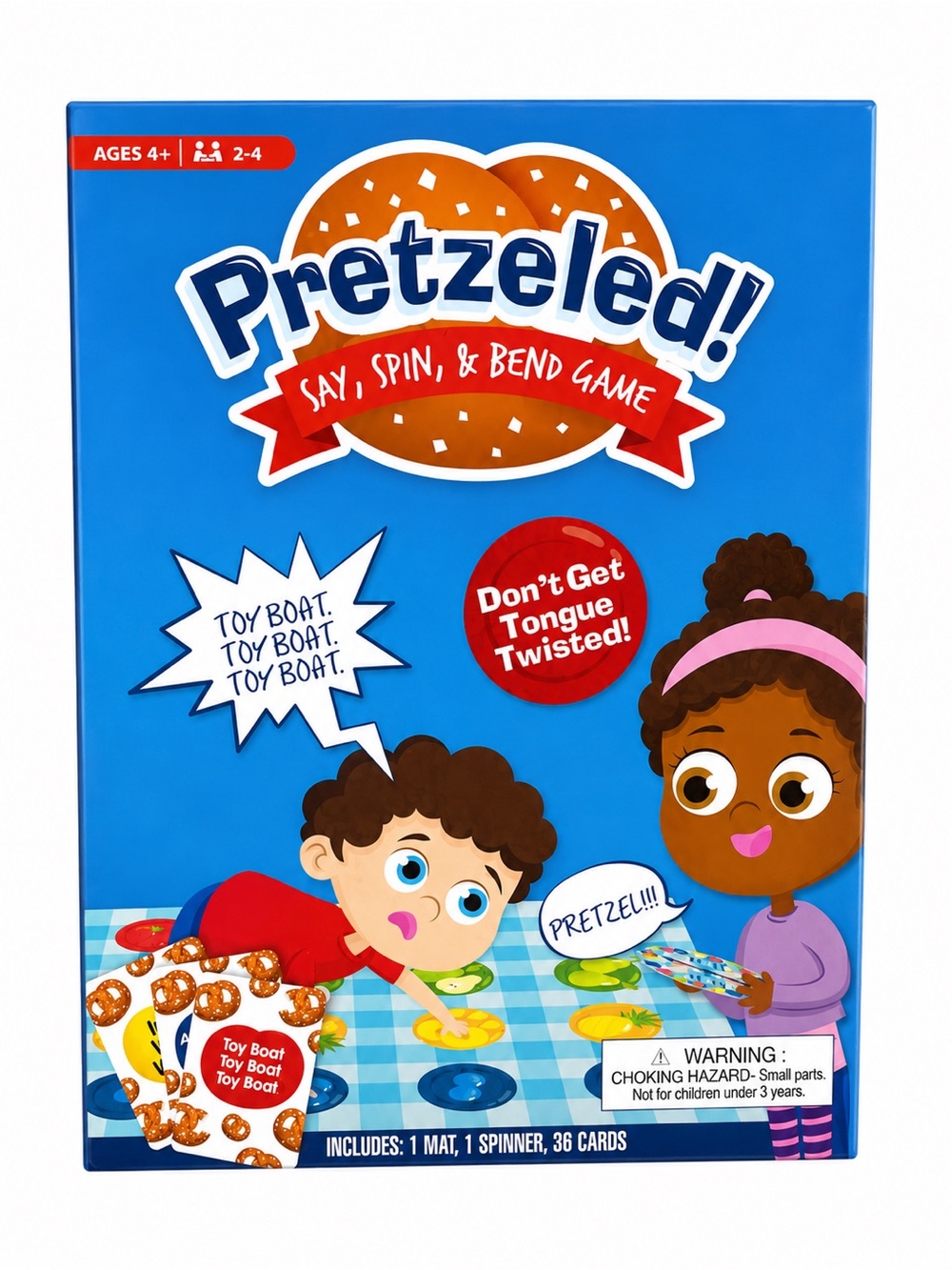 Pretzeled! Say, Spin & Bend Game